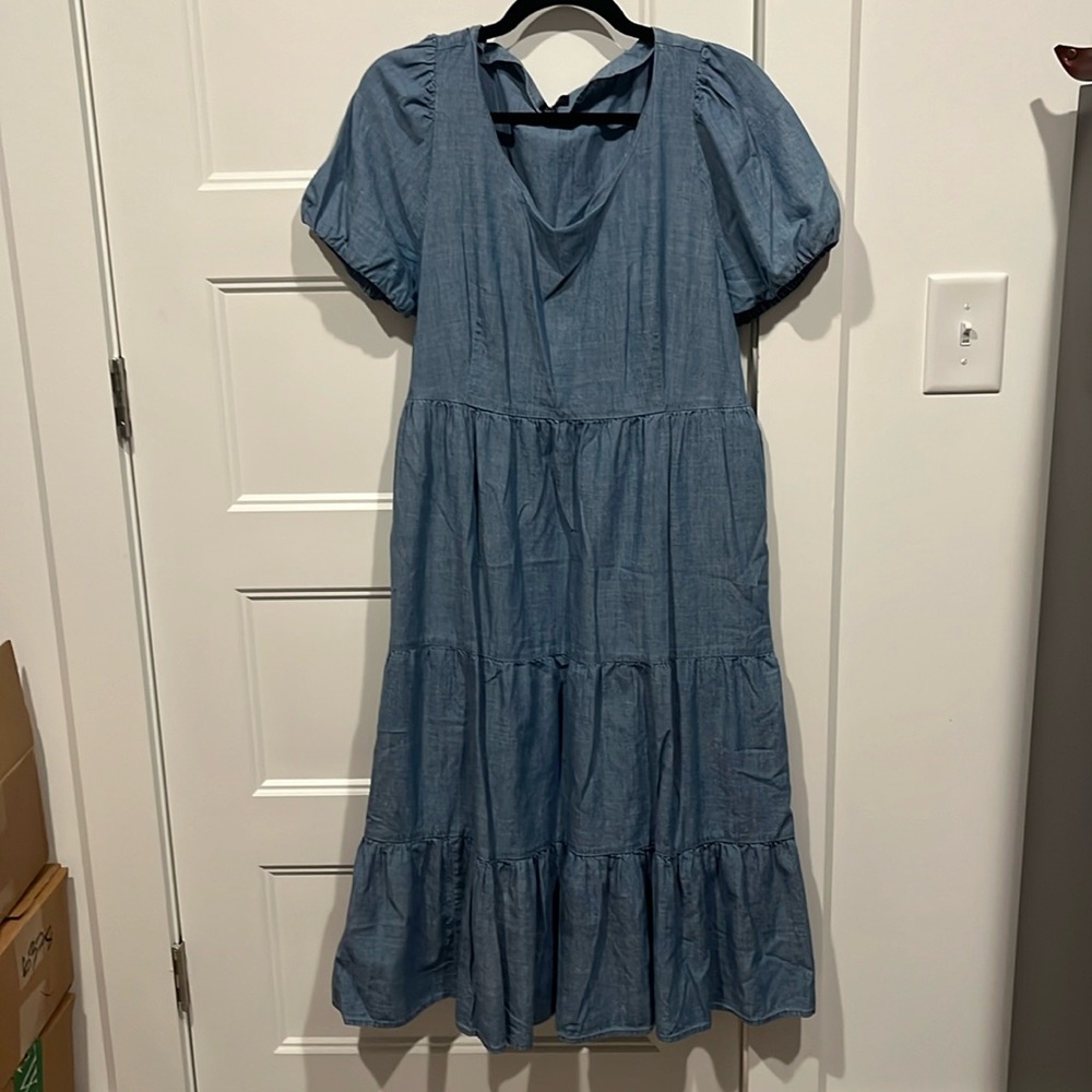 J Crew Chambray Dress